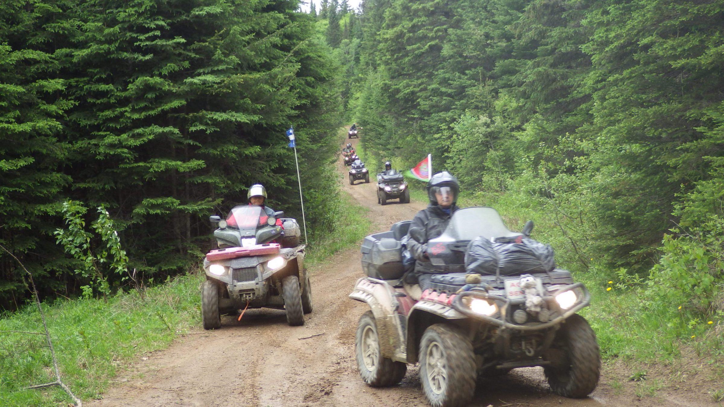 Voyage en quad en Gaspésie : jour 1