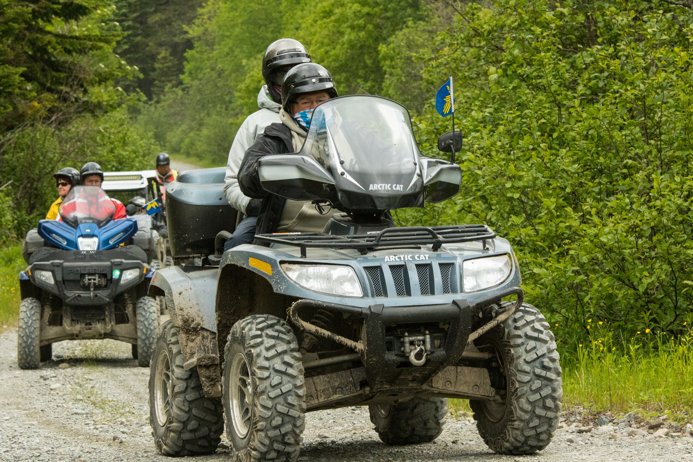 Réouverture des sentiers de quad – Ça sent très bon !