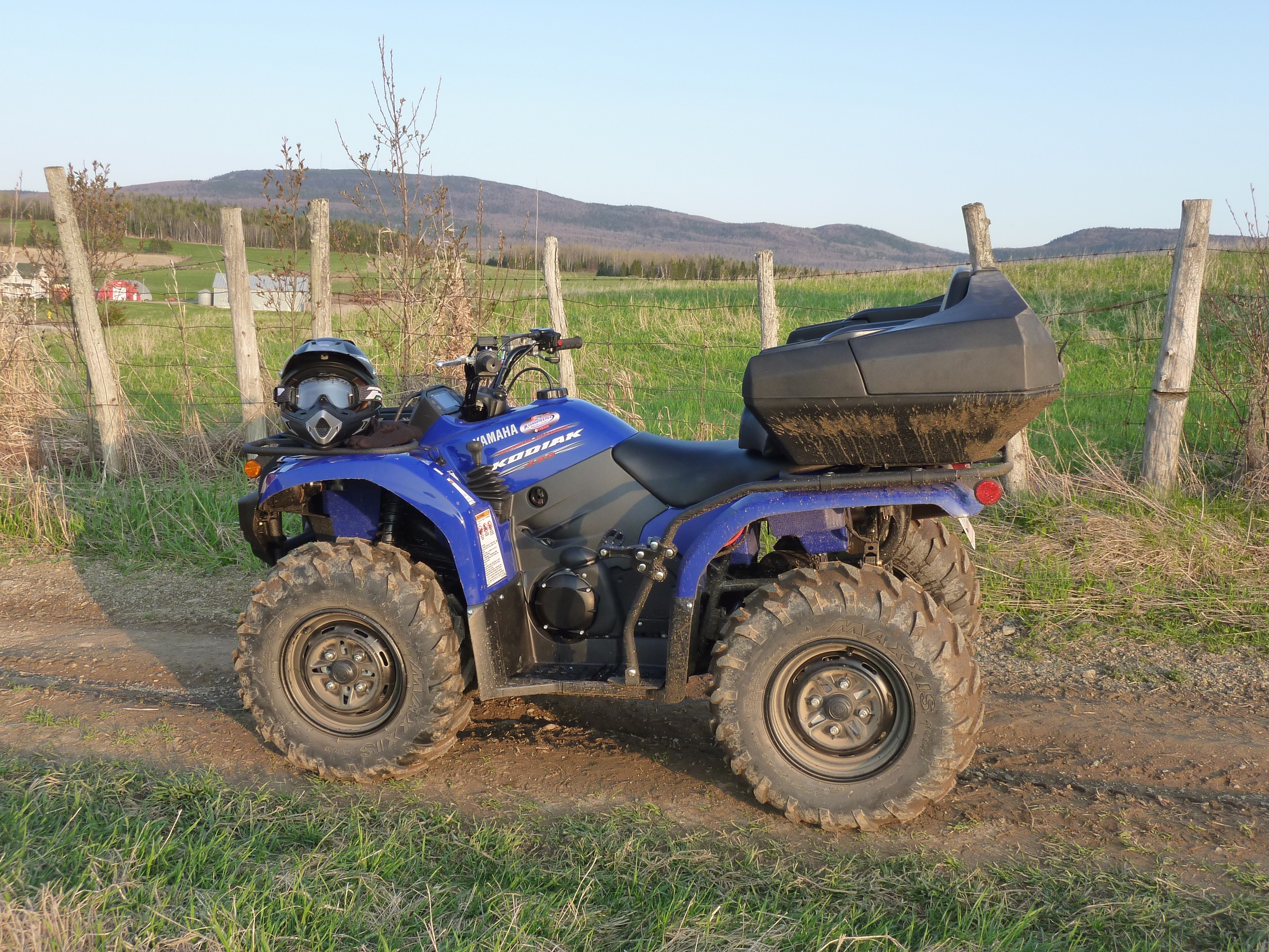 Premier contact avec le Kodiak 450 2012