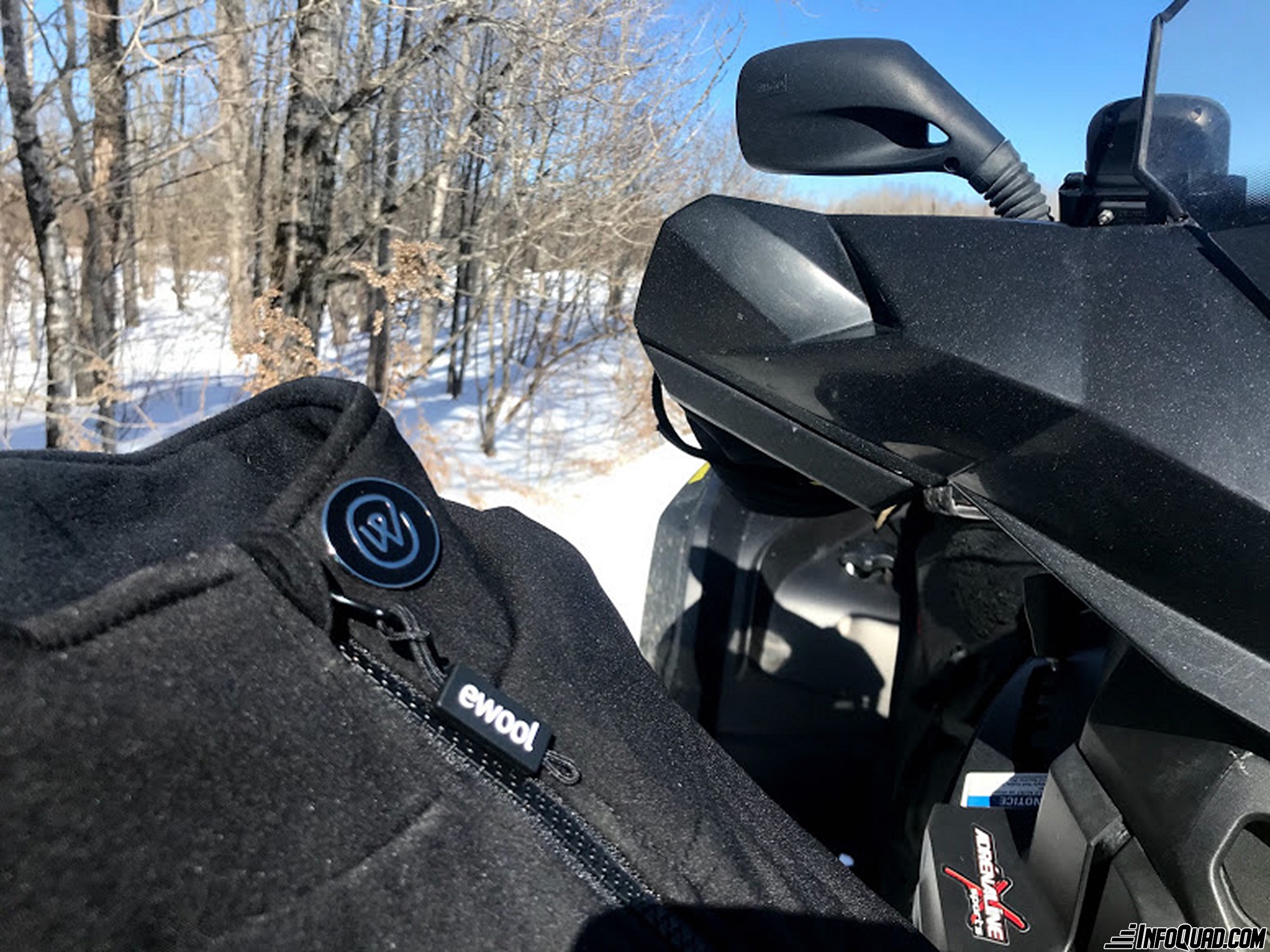 Essai de la veste chauffante EWool – Fini de geler en quad !