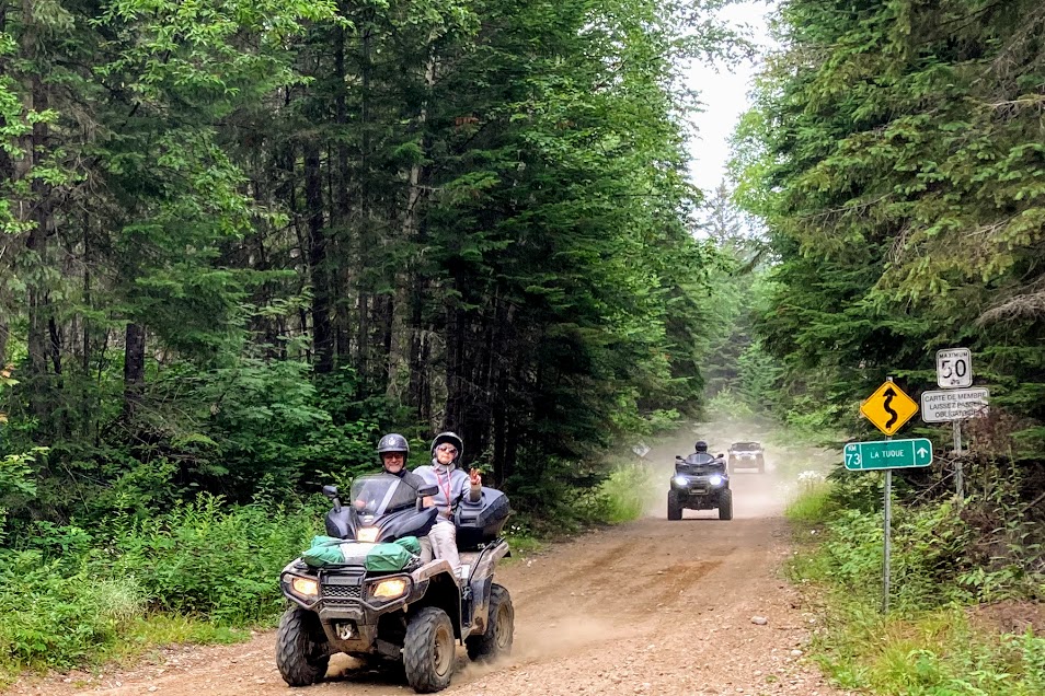 Une randonnée avec Aventure-Quad Québec à la pourvoirie Nemiskau