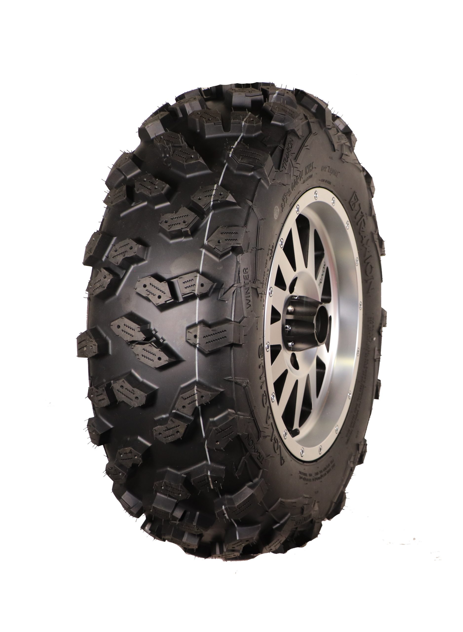 The right tires for the winter quad : Glacius Traxion offroad