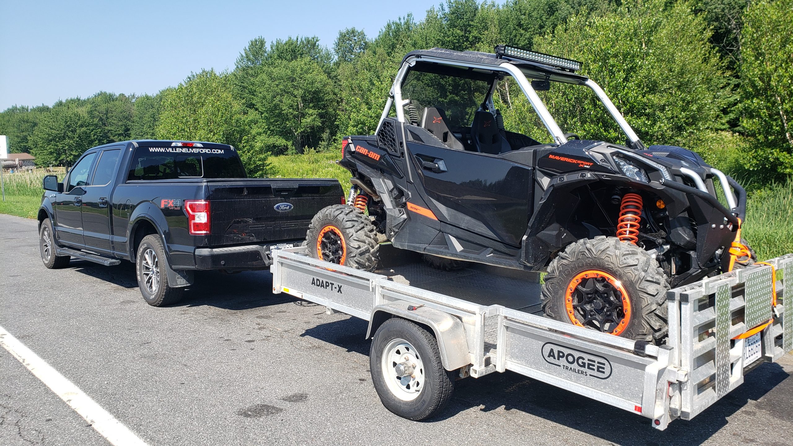 Apogee Trailer – Adapt-X: For the easy transport of your vehicles