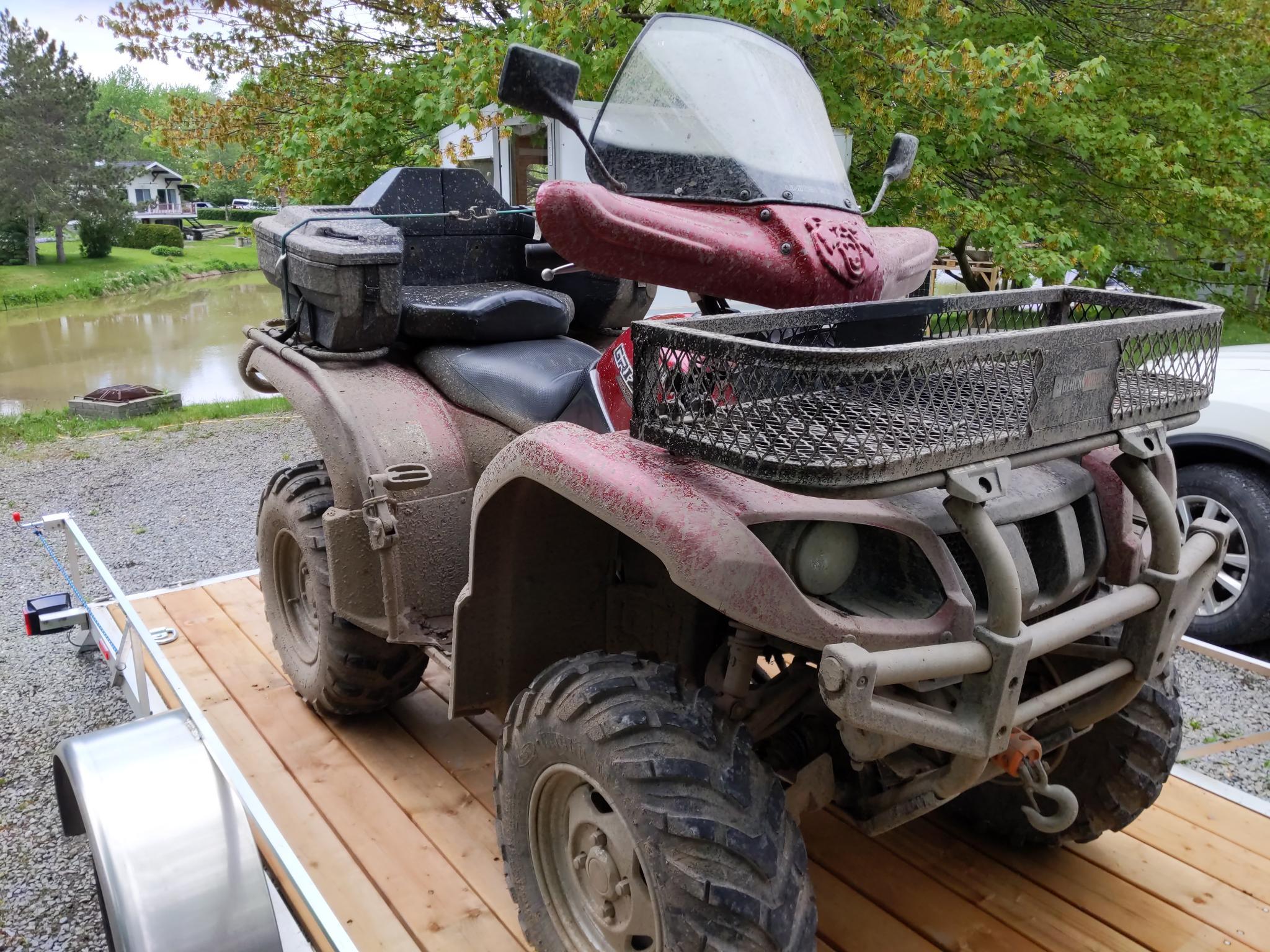 Maintaining my ATV and strengthening my bond with my machine!