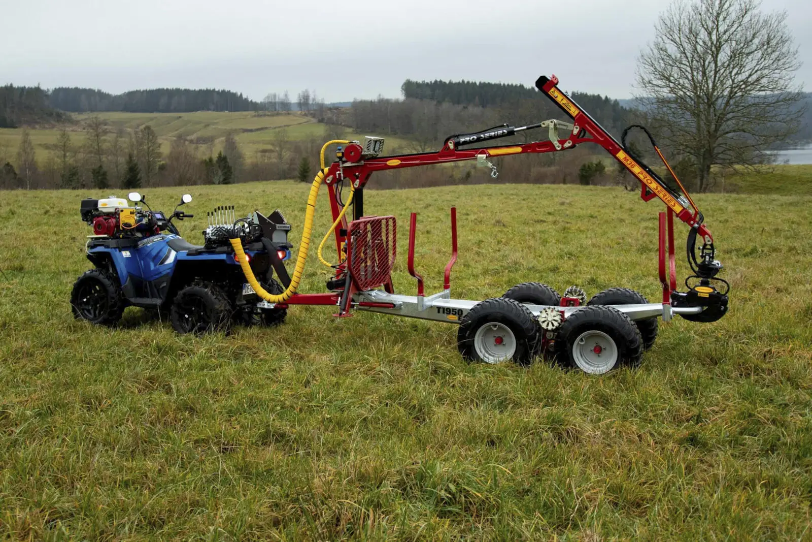 Chargeuse à bois pour quad : Guide complet des meilleures options