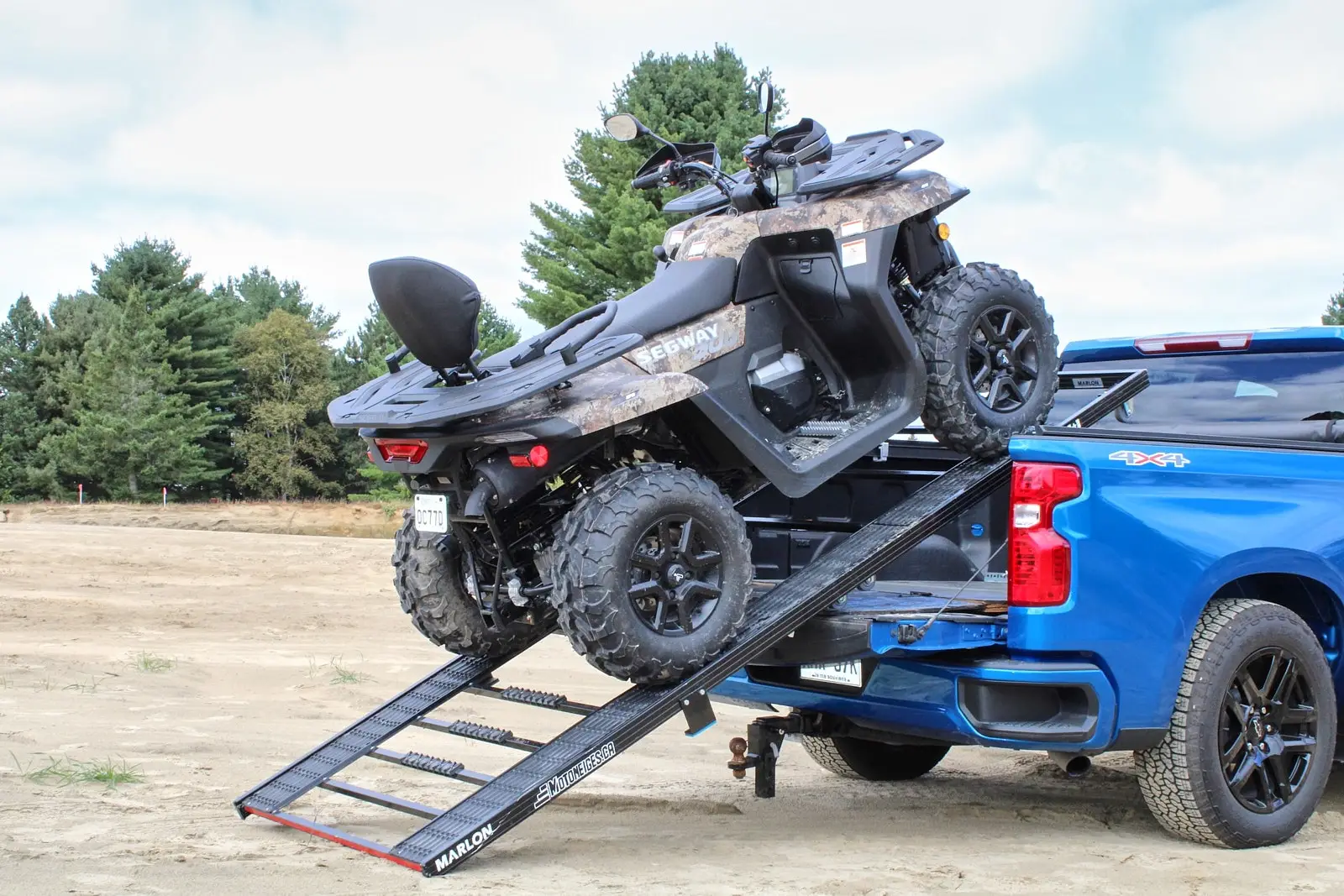 Rampe de chargement Single Loader de Marlon : La solution ultime pour transporter votre quad