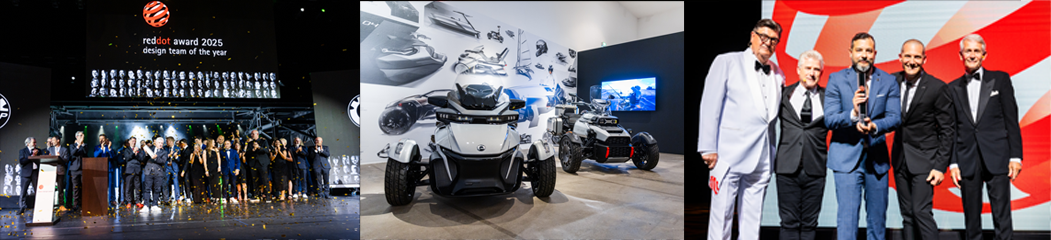 BRP marque l’histoire aux prix Red Dot 2025